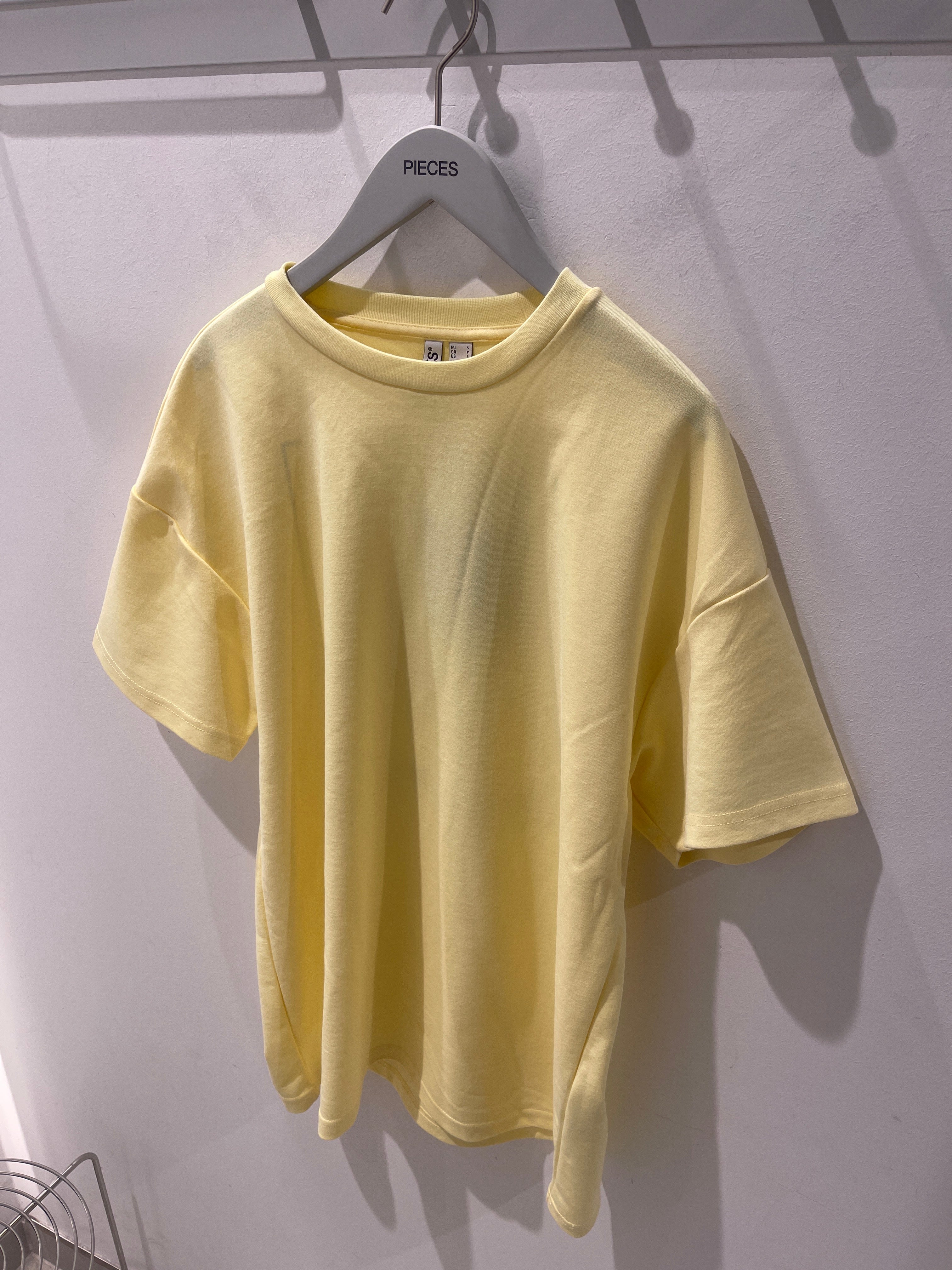 -PCSELMA T-Shirt - French Vanilla